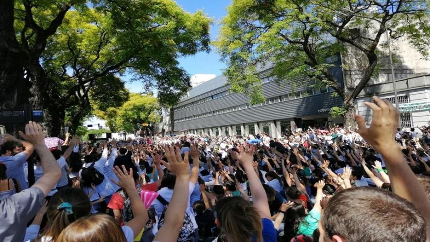 Health workers strike