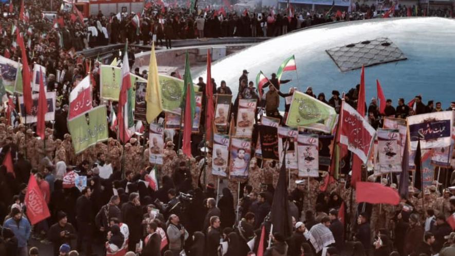 Mourners Throng Tehran to Grieve Slain Iran General Soleimani