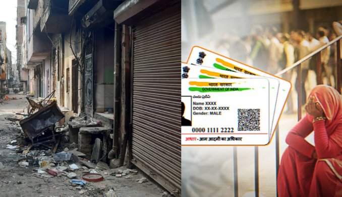 Delhi Violence: Activists Oppose Aadhaar