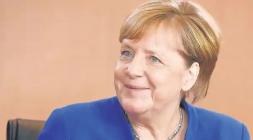 A file photo of German Chancellor Angela Merkel 