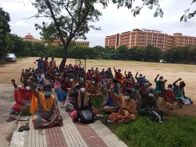 Telangana: Contractual Nurses at Gandhi Hospital Begin Strike Demanding Regularisation