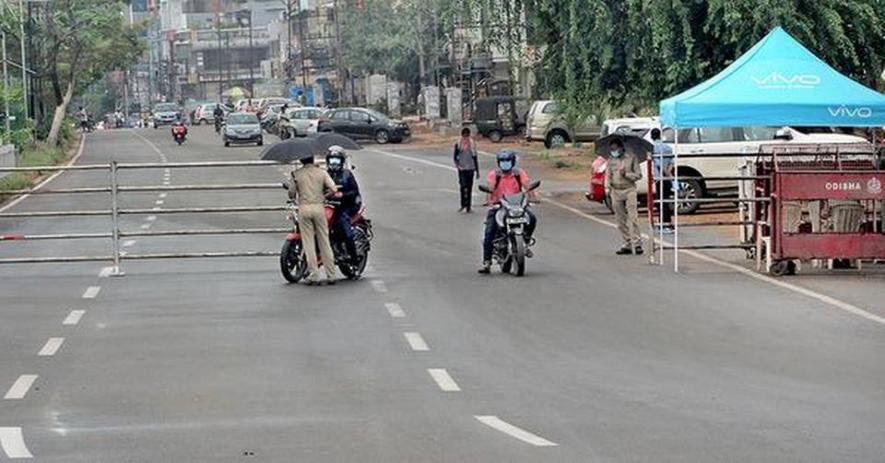 Odisha Bhubaneshwar during Lockdown. Photo Credit: The Hindu (Courtesy)