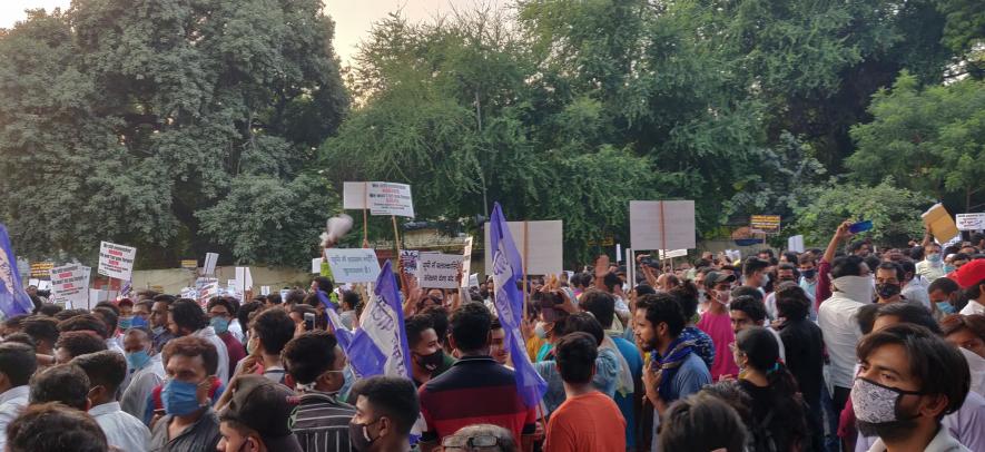 Hathras Protest Delhi