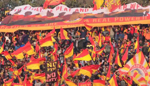 SC East Bengal partisan fans 