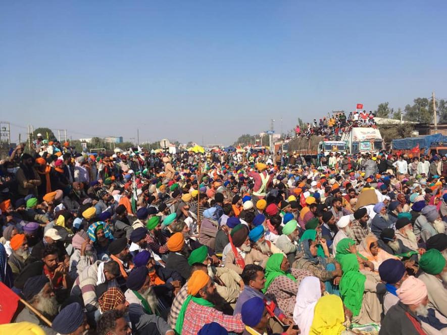 farmers protest