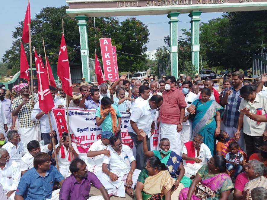 TN: Farmers Begin Sit-In Protests Against Farm Laws, Thousands Detained