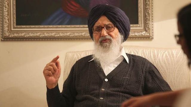 ‘Pained’ Former Punjab CM Prakash Singh Badal Returns Padma Vibhushan