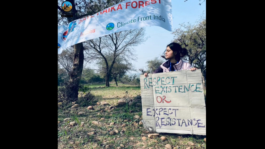 Jammu: Climate Front Activists Hug Trees in Raika Forest to Protest Against High Court Project