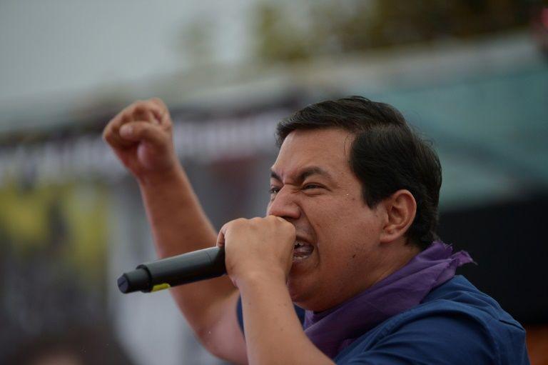 Ecuadorean Presidential left-wing candidate Andres Arauz