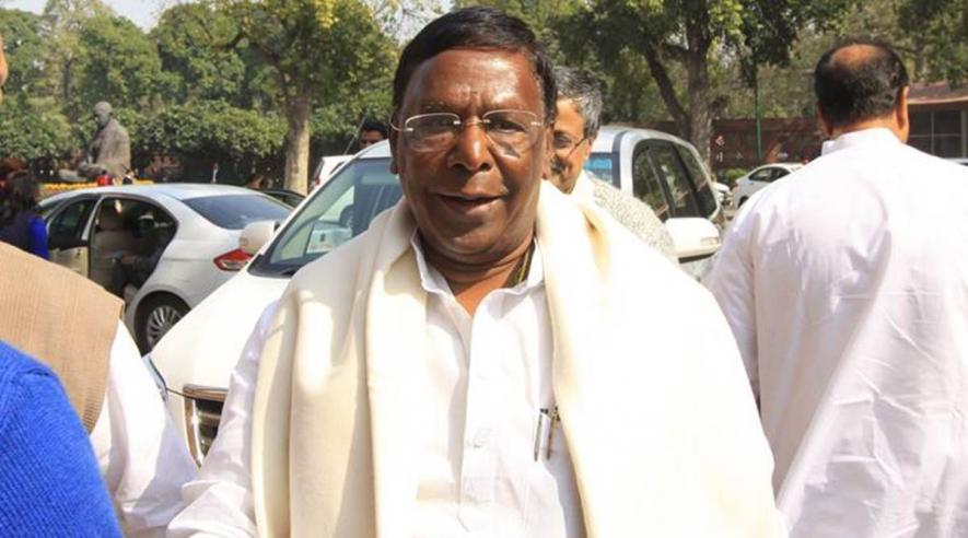 Puducherry Chief Minister V Narayanasamy 