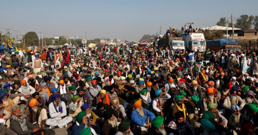 farmers protest