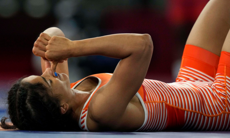 Vinesh Phogat at Tokyo Olympics wrestling