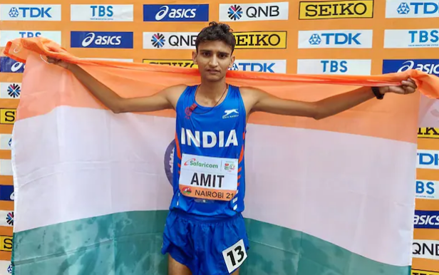 Race walker Amit Khatri