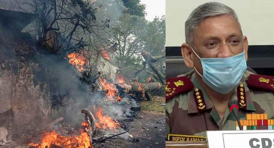 CDS Bipin Rawat, Wife, and 11 Army Personnel Died in IAF Chopper Crash in TN