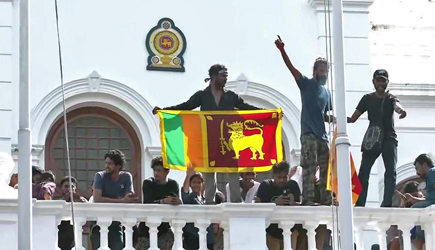 Political crisis in Sri Lanka