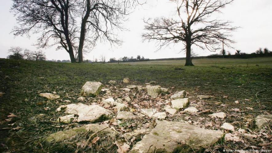 This was once the source of the Thames; the British river now surfaces 8 kilometers (around 5 miles) away