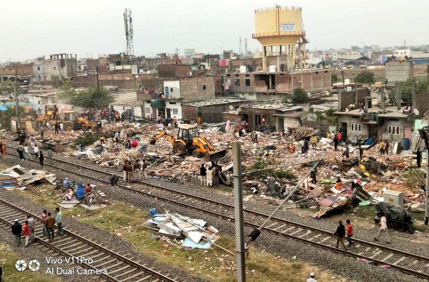 MP: One Dead, Dozen ill After Railway Demolished two Bhopal Gas Victims' Colonies