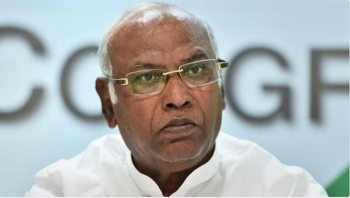  Congress president Mallikarjun Kharge