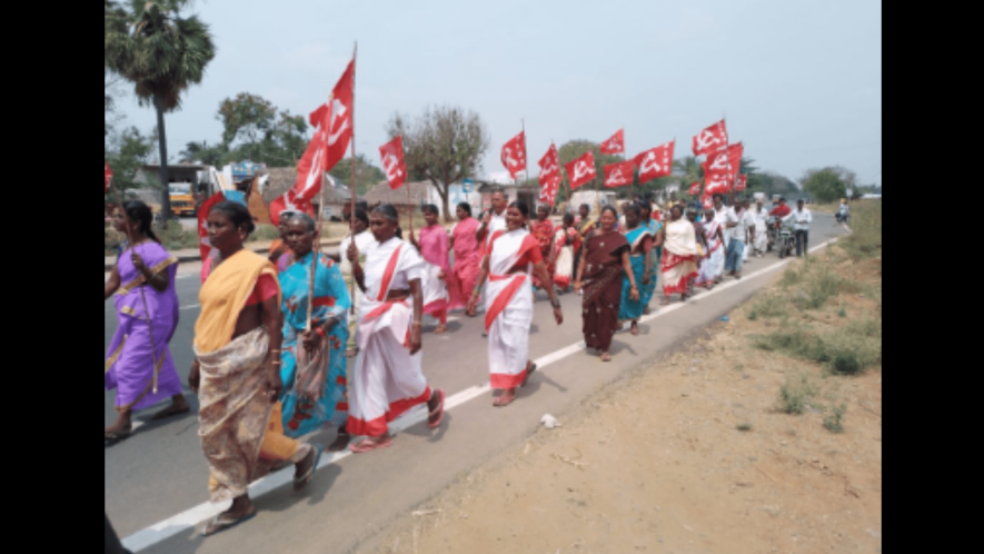 At the rally held at Kallakurichi on March 10. Image courtesy: P Shanmugam