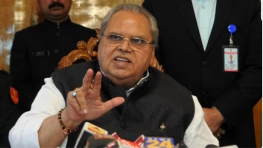 former Jammu and Kashmir Governor Satyapal Malik