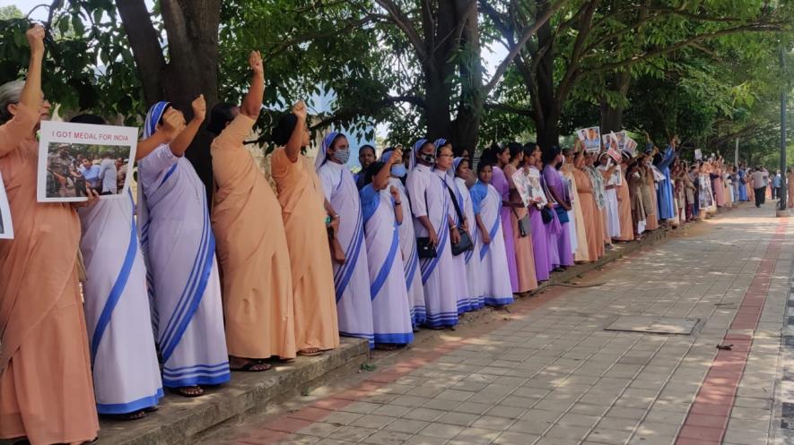 Bengaluru Residents, Activists Demand Justice for Wrestlers