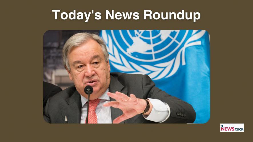 UN chief Antonio Guterres 