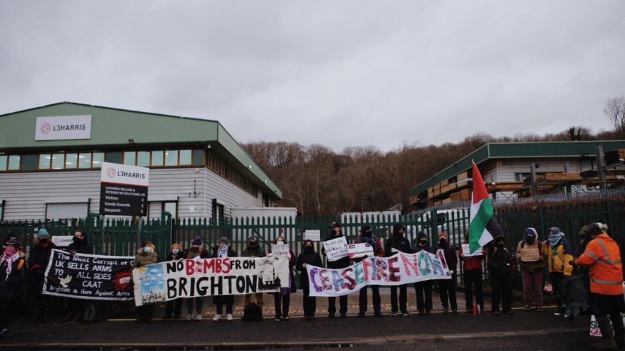 Trade Unions, Activists Blockade BAE Systems Factory in Coordinated Protests Across UK, Europe