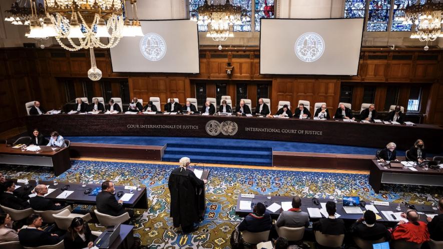 The ICJ hearings on South Africa's case against Israel. Photo: ICJ