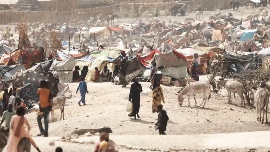 Sudanese refugee camp in Chad, May 16, 2023. Photo: Henry Wilkins-VOA / Wikimedia Commons