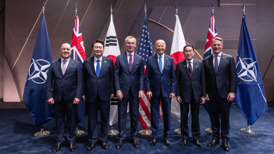 US President Joe Biden and NATO Secretary General Jens Stoltenberg meet with Indo-Pacific leaders (Photo: Jens Stoltenberg/X)