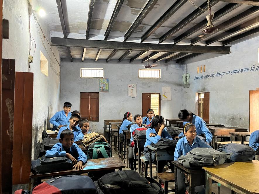 Classrooms at Government School in Chitana, Haryana