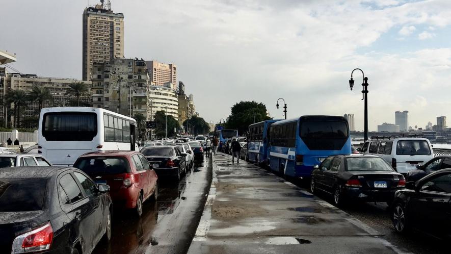 Traffic in Cairo in 2020. Photo: Wikimedia Commons