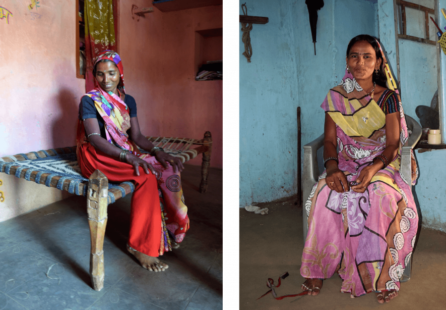 Babli Devi, Kharveda Village (left) and Sangeeta Bunnkar, Kharveda village (right)_0.png