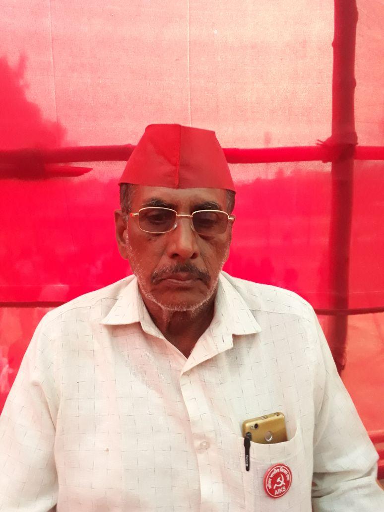 Kisan Gujar, AIKS Maharashtra President.jpeg