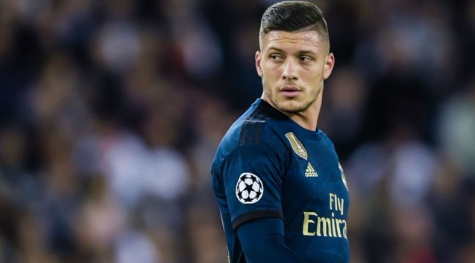 Real Madrid's Luka Jovic