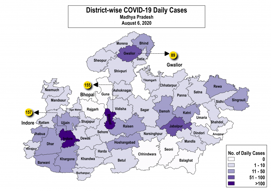 Daily MP Map